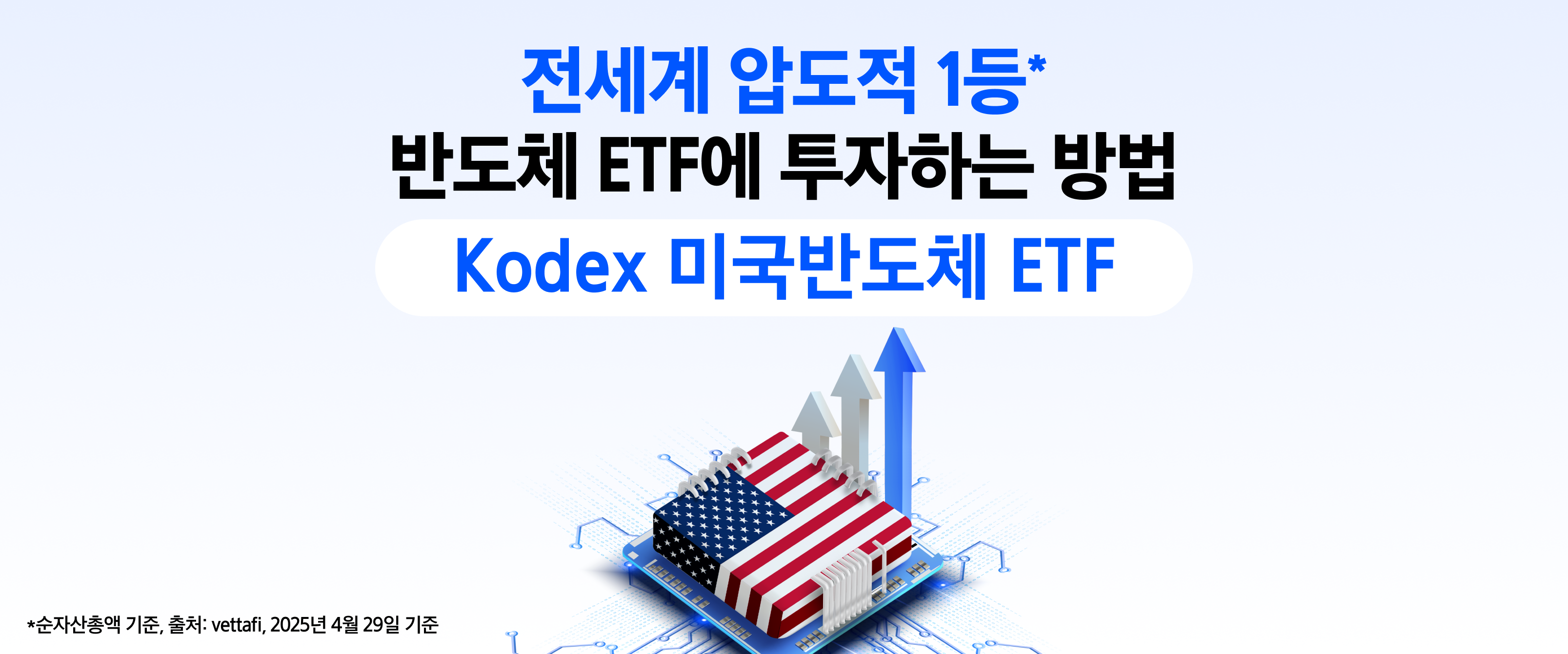 미국 반도체 ETF 순자산 1등 SMH의 한국판 ETF가 있다고? - 삼성자산운용 블로그